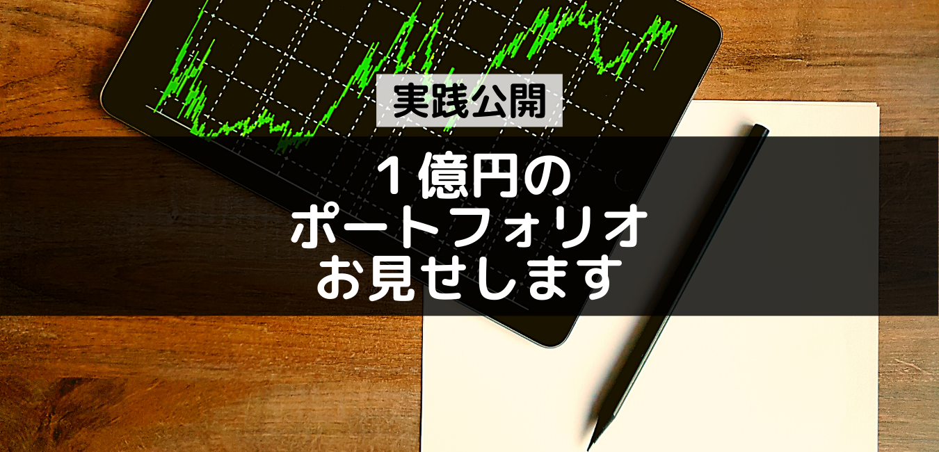 【投資実録】１億円使って投資してみた