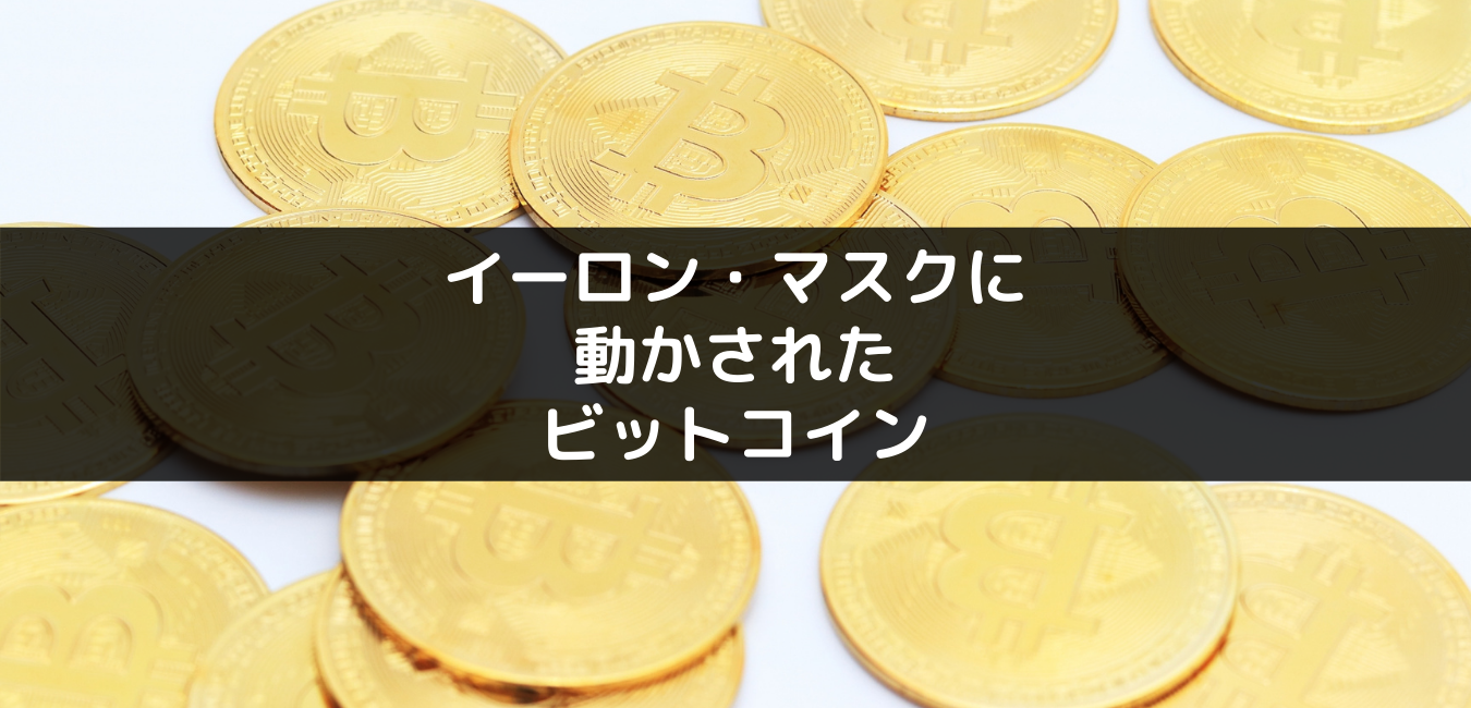 イーロン・マスクに動かされたビットコイン